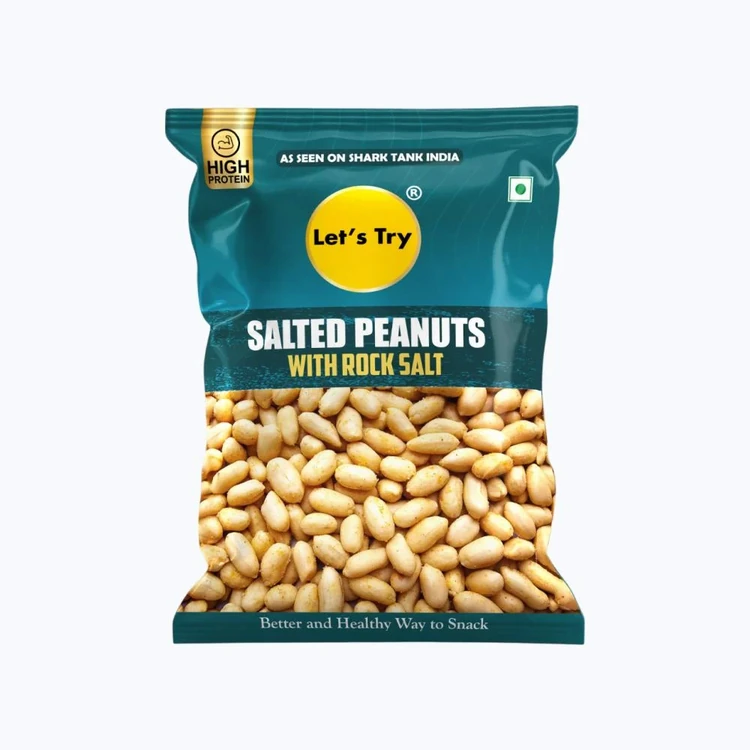 Let's Try Salted Peanuts With Rock Salt