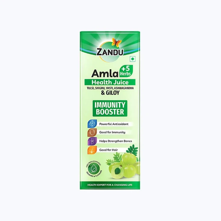 Zandu mla Plus 5 Herbs Immunity & Health Juice
