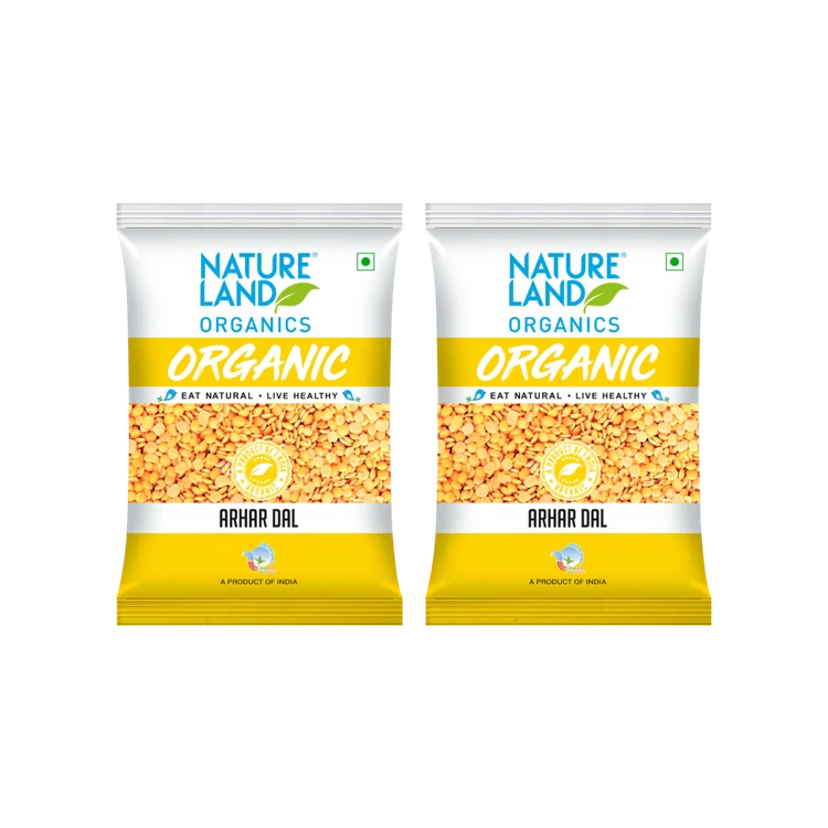 Natureland Organic Arhar Dal - Pack of 2