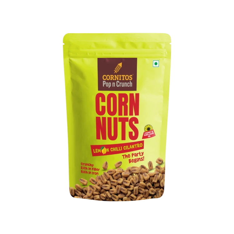 Cornitos Lemon Chilli Cilantro Corn Nuts