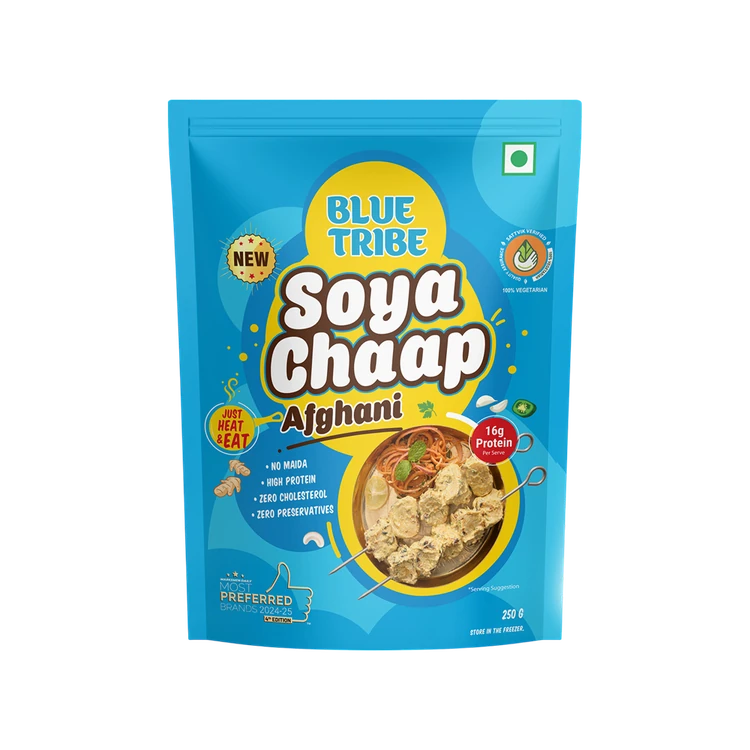 Blue Tribe Foods Ready to Eat Afghani Soya Chaap