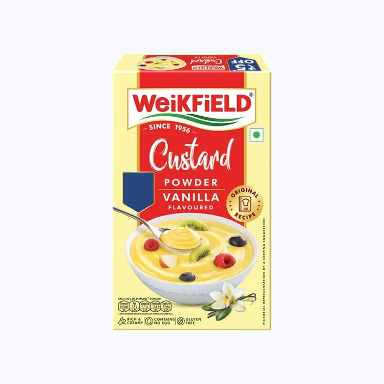 Weikfield Custard Powder - Vanilla Flavour