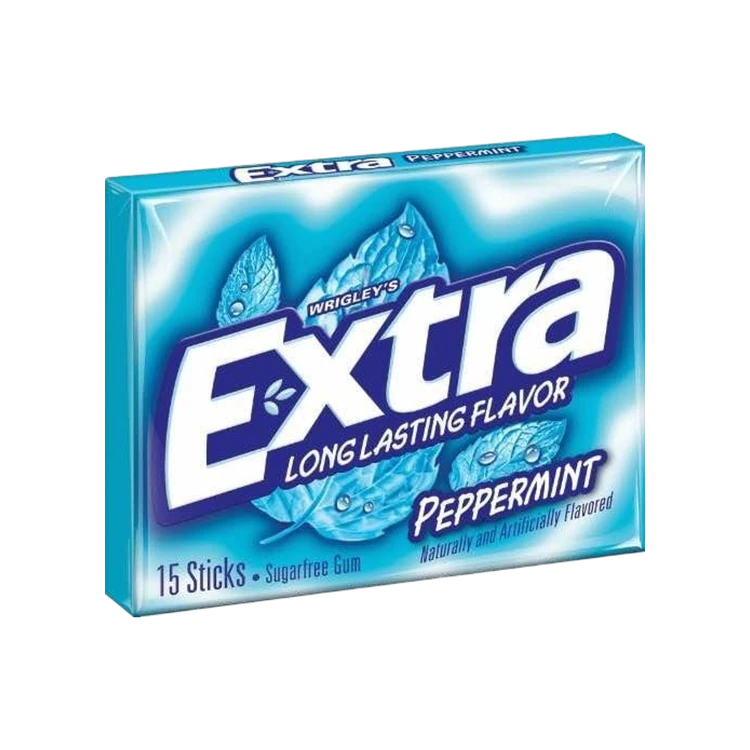 Wrigley's Extra Peppermint Chewing Gum (Sugar Free)