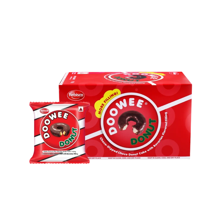 Doowee Donut Choco-Dipped Donut