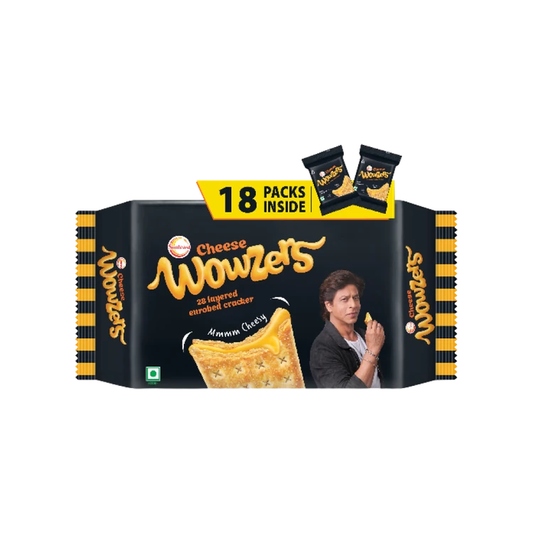 Sunfeast Wowzers Cheesy Crackers