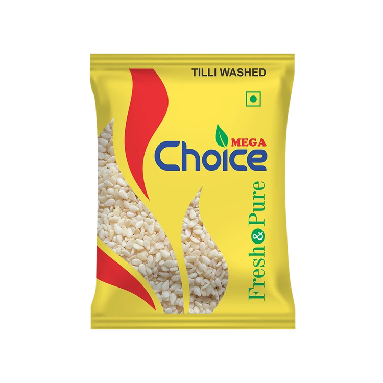 Mega Choice Washed White Sesame Seeds (Bili Ellu)