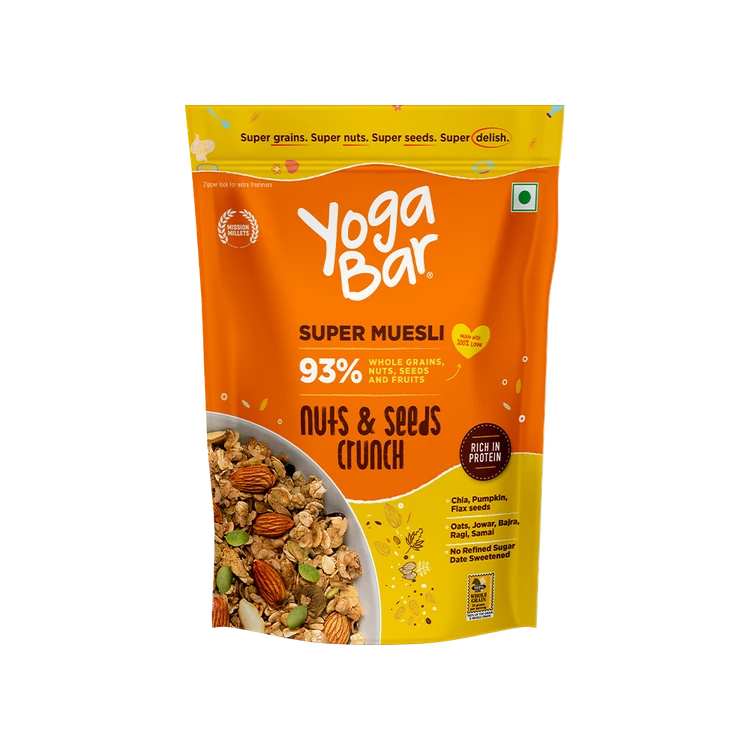 Yoga Bar Nuts & Seeds Crunch Muesli