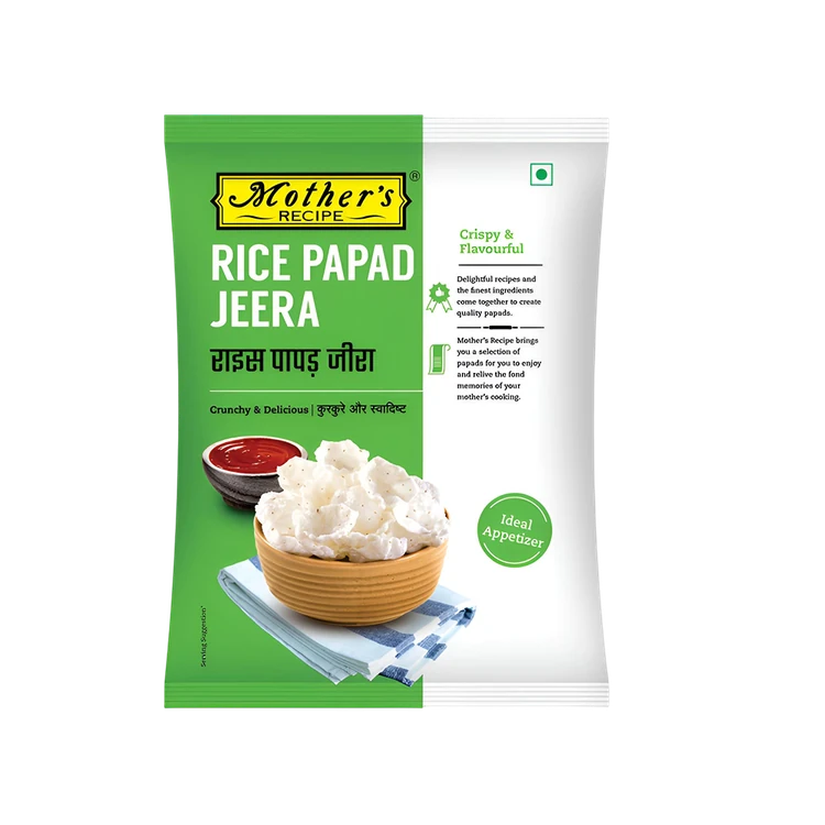 Mother's Recipe Rice Papad - Jeera