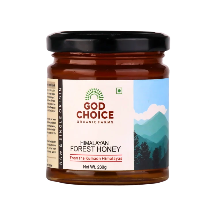 God Choice Organic Farms Himalayan Forest Honey