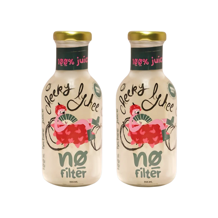 No Filter 100% Lychee Juice - Pack of 2