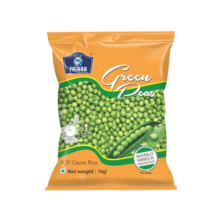 Vajraa Frozen Green Peas