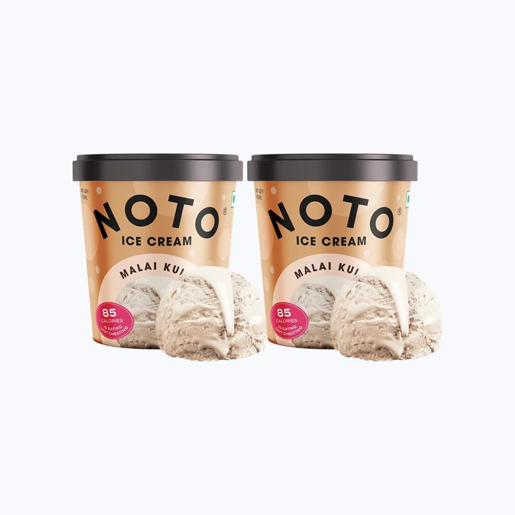 Noto Malai Kulfi Ice Cream Cup - Pack of 2