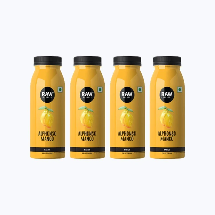 Raw Pressery Alphonso Mango Drink - Pack of 4