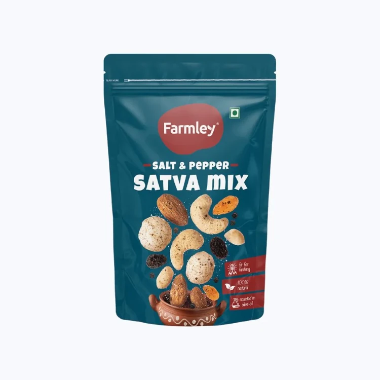 Farmley Satva Falahari Dry Fruit Mix Healthy Snack & Fit For Fasting