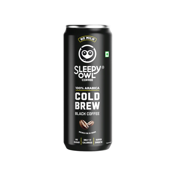 Sleepy Owl Cold Brew Black Coffee