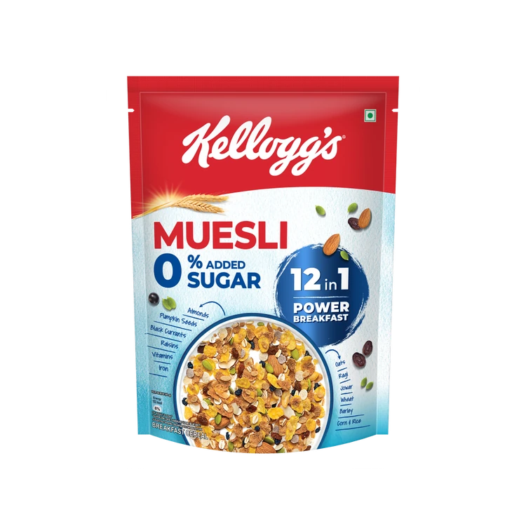 Kellogg's with 0% Added Sugar Muesli