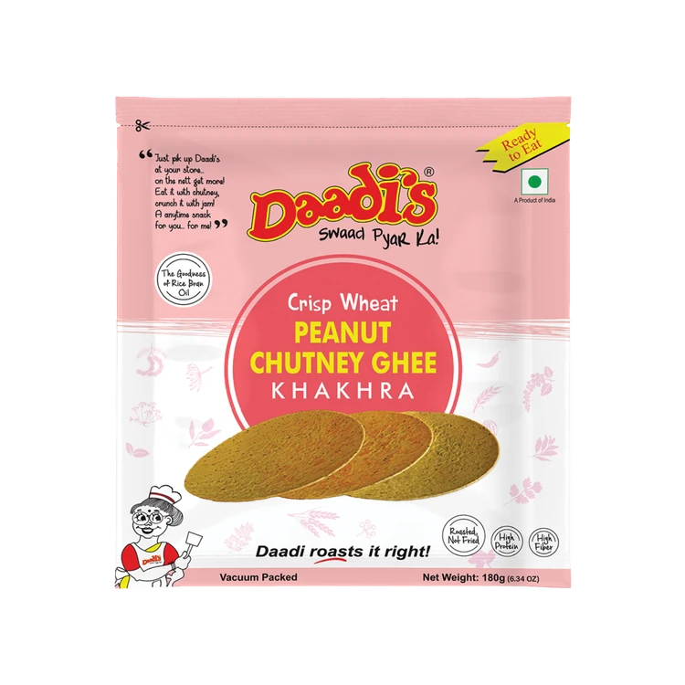 Daadi's Ghee Chutney Khakhra