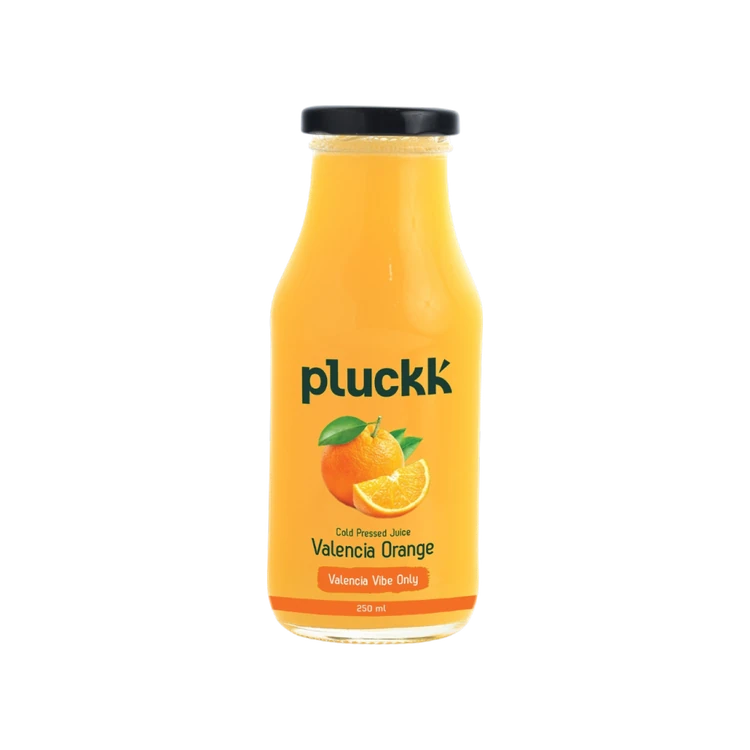 Pluckk Valencia Orange Cold Pressed Juice by Pluckk (Kithale Hannu Rasa)