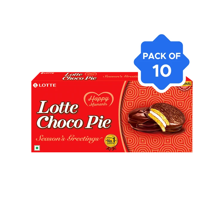 Lotte - Choco Pie - Pack of 10