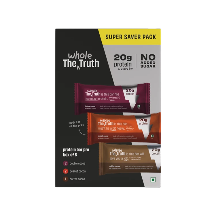 The Whole Truth Protein Bar Pack