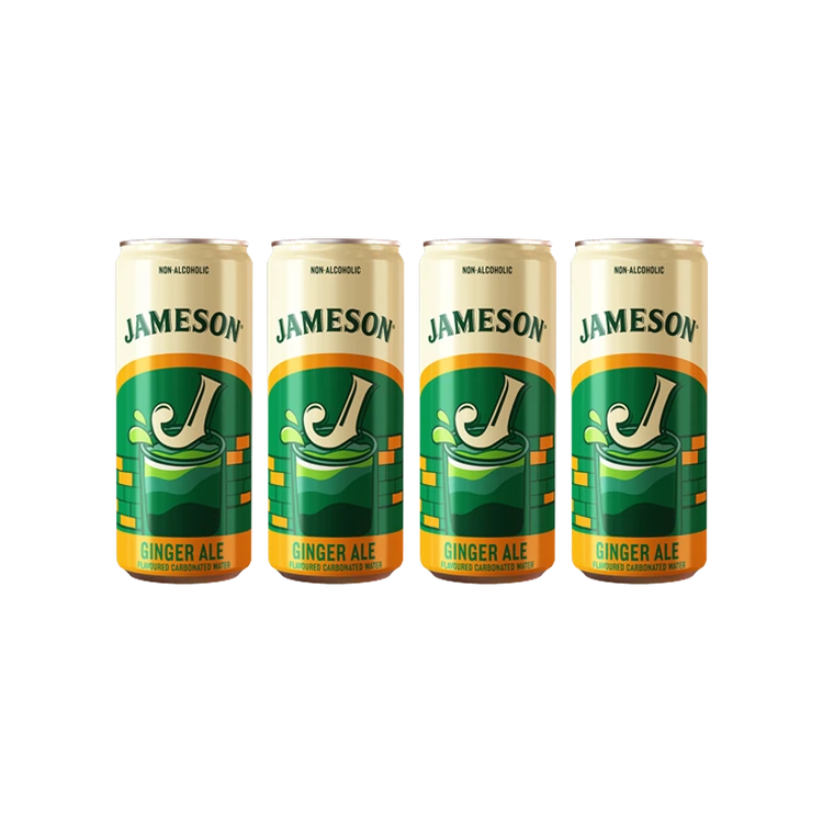Jameson Ginger Ale Pack of 4