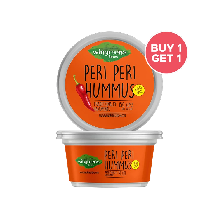 Wingreens Farms Peri Peri Hummus Dip - Buy 1 Get 1 Free