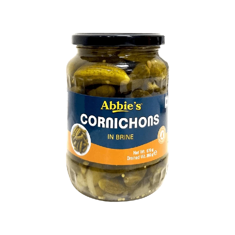 Abbie's Mini Gherkins in Brine