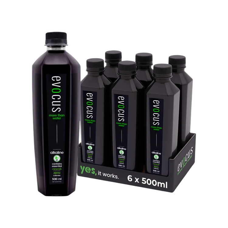 Evocus Black Alkaline Water