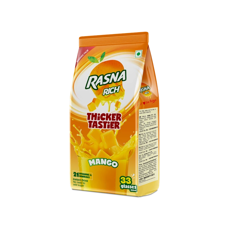 Rasna Insta Mango Concentrated Drink Mix