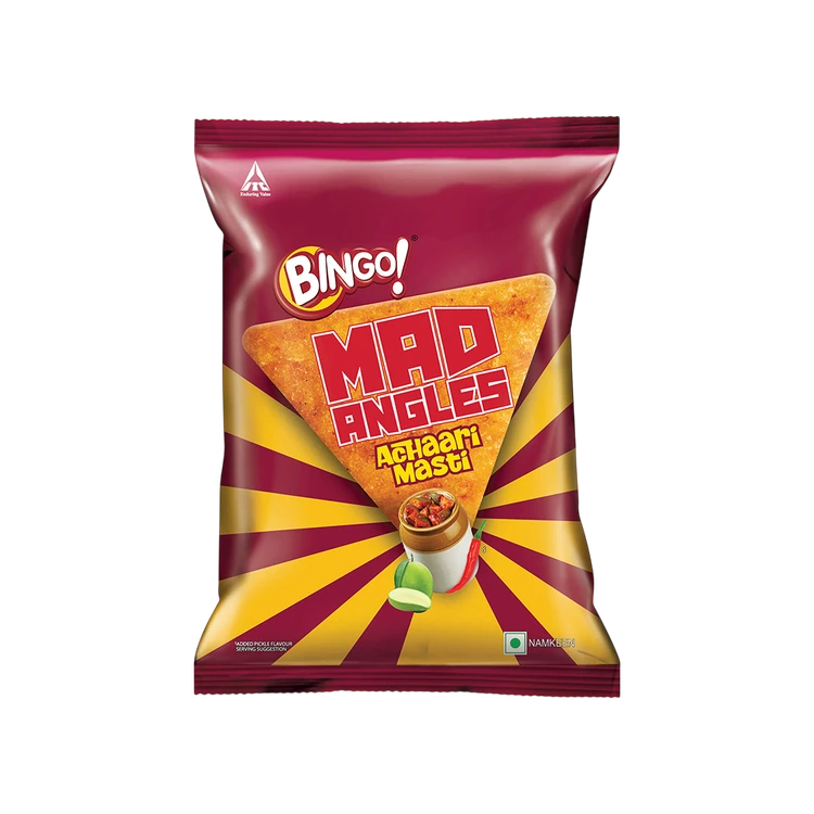 Bingo Mad Angles Achaari Masti Crisps