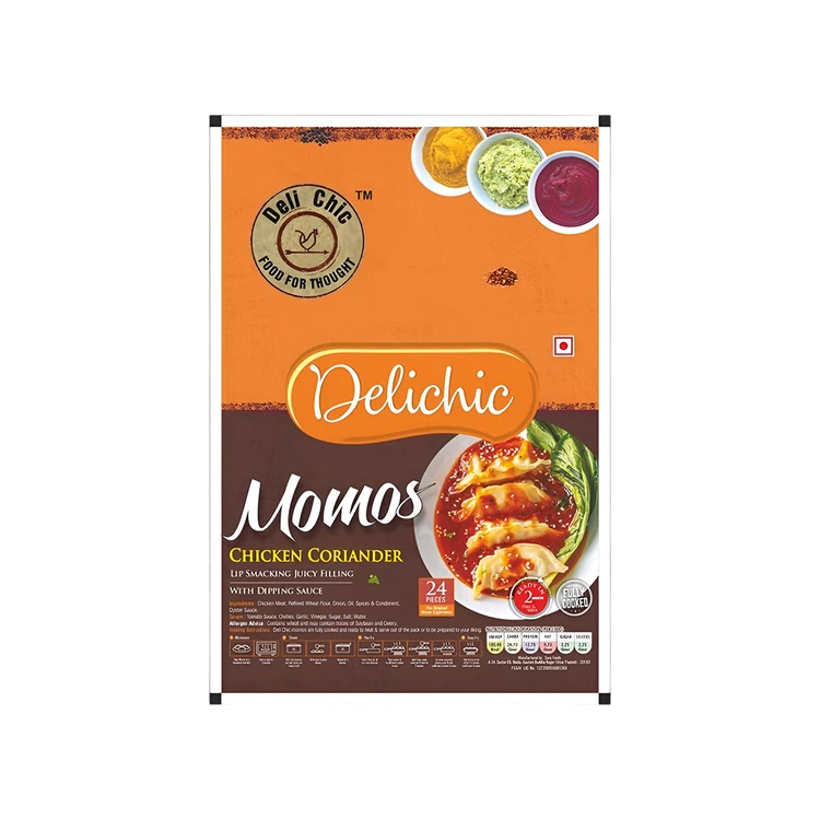 Delichic Chicken Corriander Momos (Frozen)