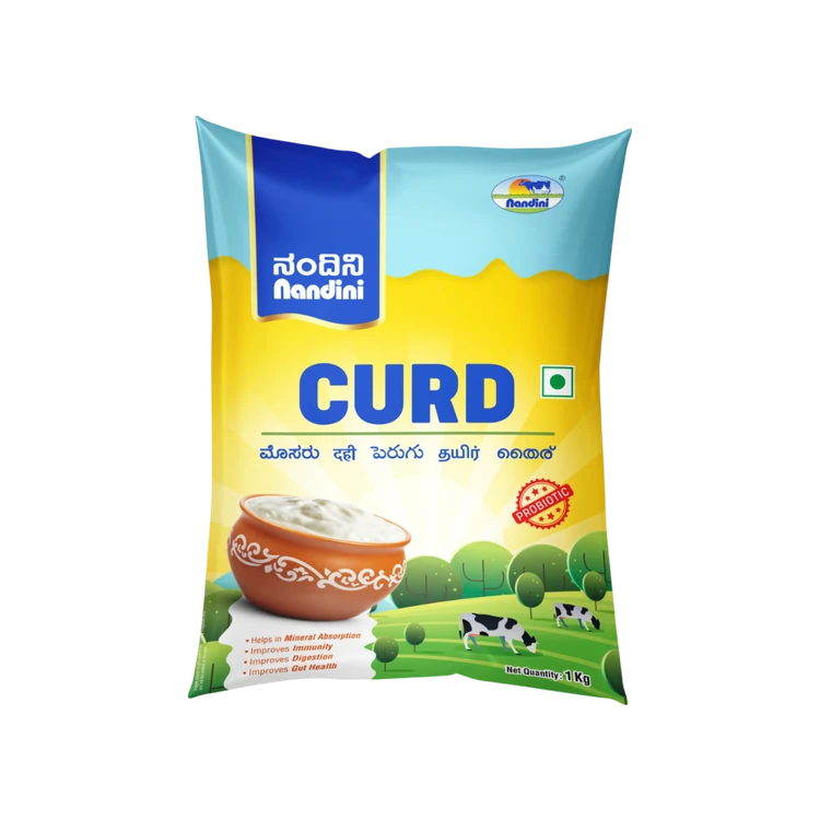 Nandini Pouch Curd