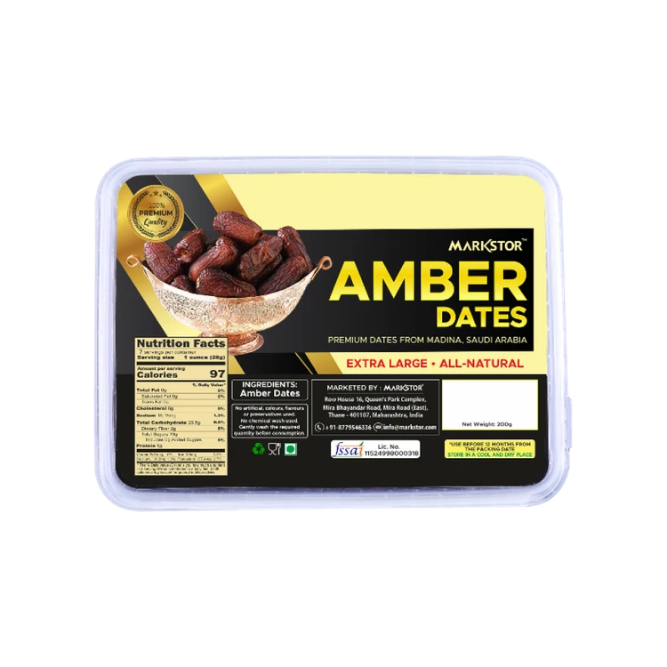 Markstor Extra Large Amber Dates