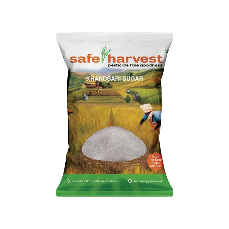 Safe Harvest Khandsari Pesticide-Free Sugar