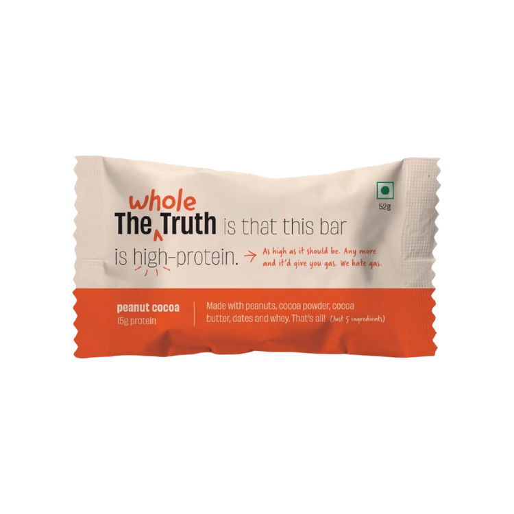 The Whole Truth Peanut Cocoa Protein Bar