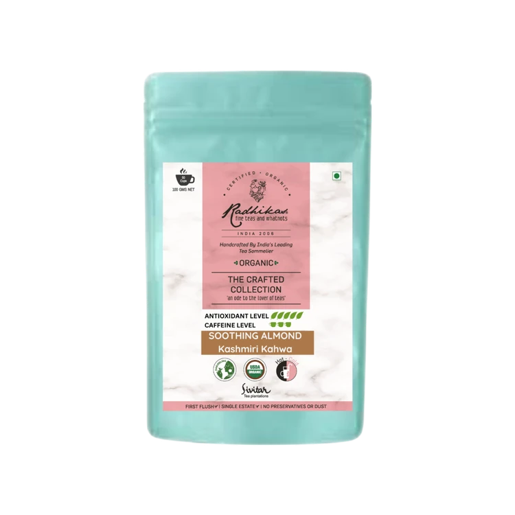 Radhikas Fine Teas And Whatnots Soothing Almond Kashmiri Kahwa