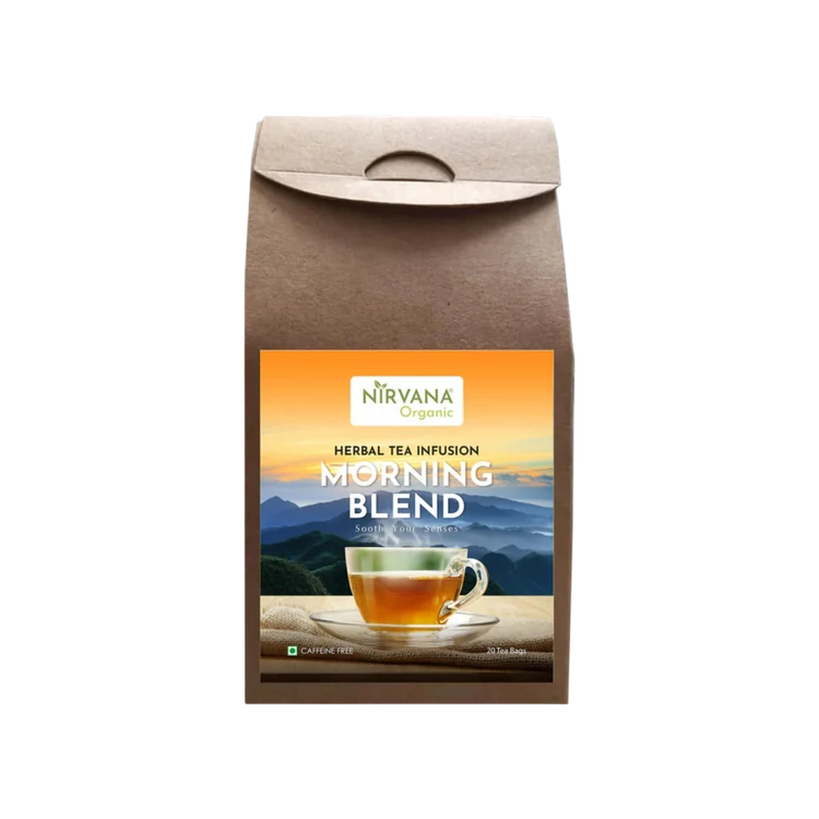 Nirvana Organic Morning Blend Herbal Tea Infusion