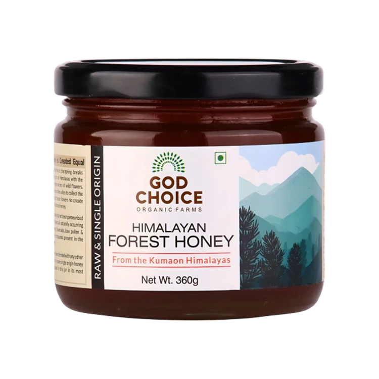 God Choice Organic Farms Himalayan Forest Organic Honey