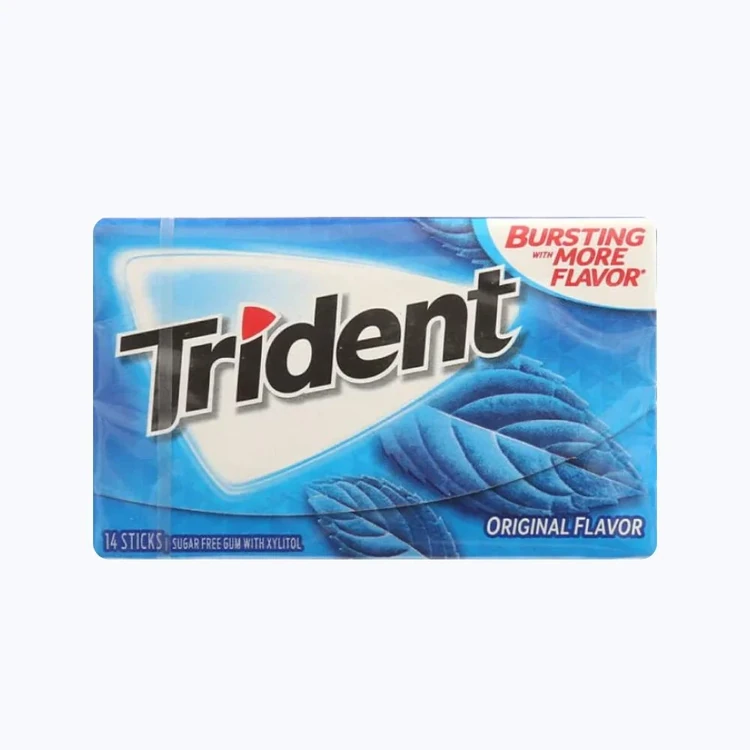 Trident Original Flavour Gum (Sugar Free)