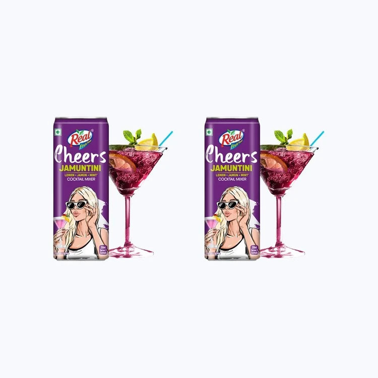 Real Cheers Jamuntini Cocktail Mix - Pack of 2