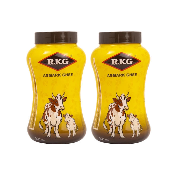 RKG Ghee Agmark Ghee - Pack of 2