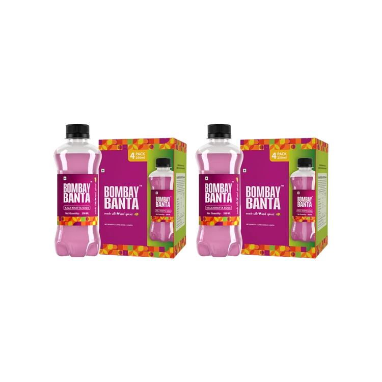 Bombay Banta Kala Khatta Masala Soda - Pack of 2