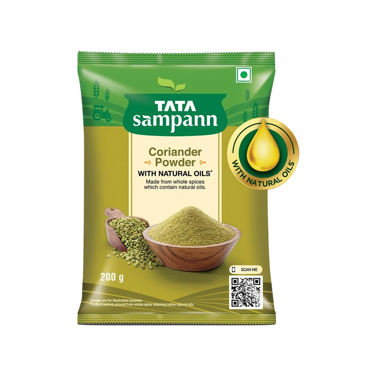 Tata Sampann Coriander Powder with Natural Oils (Dhanya Pudi)