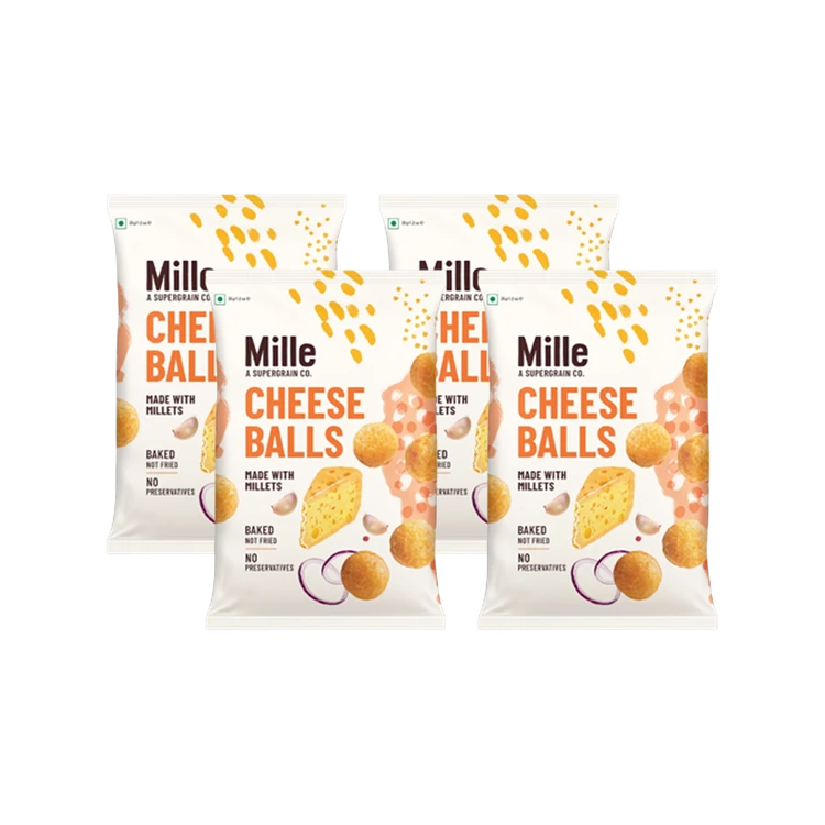 Mille Cheese Balls - Pack of 2 - Pack of 2
