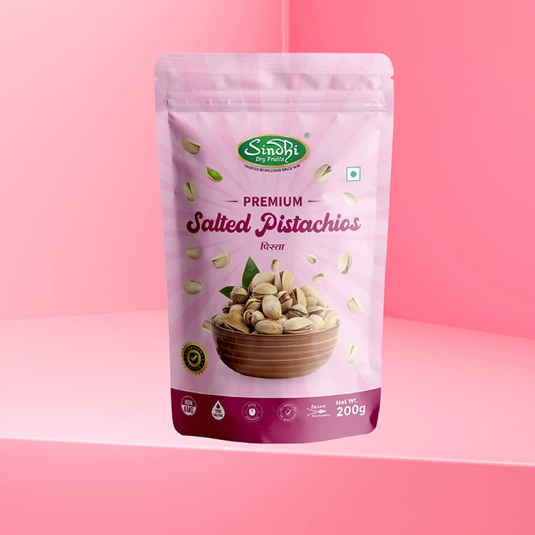 Sindhi Dry Fruits Salted Pistachios (Pista)