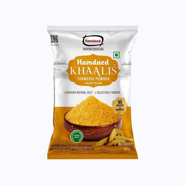 Hamdard Khaalis Turmeric Powder (Arshina Pudi)
