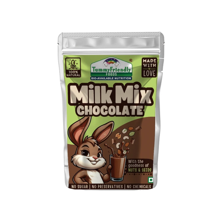 TummyFriendly Foods Chocolate Milk Mix Nutrition Powder for Kids