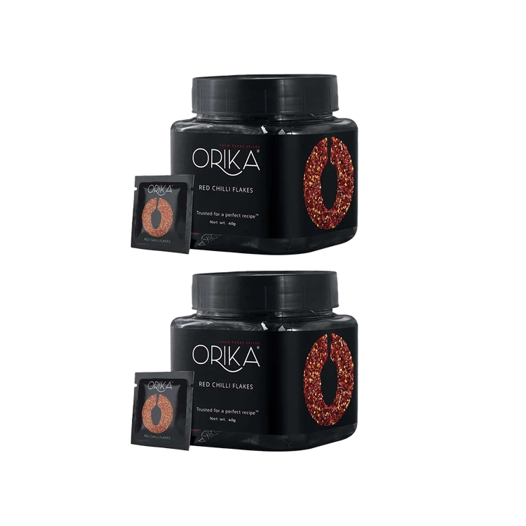 Orika Red Chilli Flakes - Pack of 2