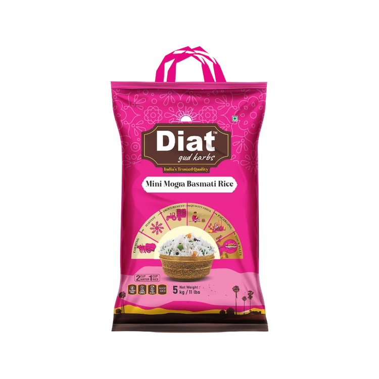 Diat Mini Mogra Basmati Rice (Mogra Basmati Akki)