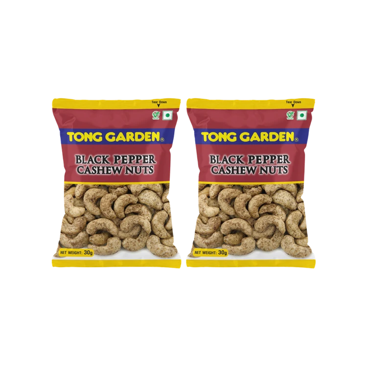 Tong Garden Black Pepper Cashew Nut - Pack of 2